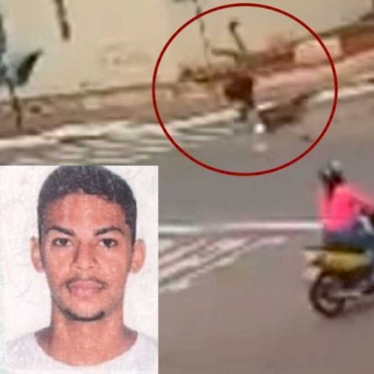 Câmera flagrou acidente que matou motociclista em Nova Andradina (vídeo)