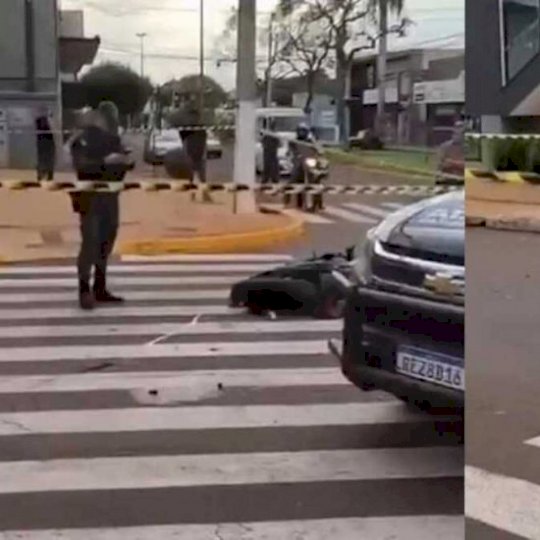 Motorista invade preferencial e mata trabalhadora a caminho do serviço em Dourados (vídeo)