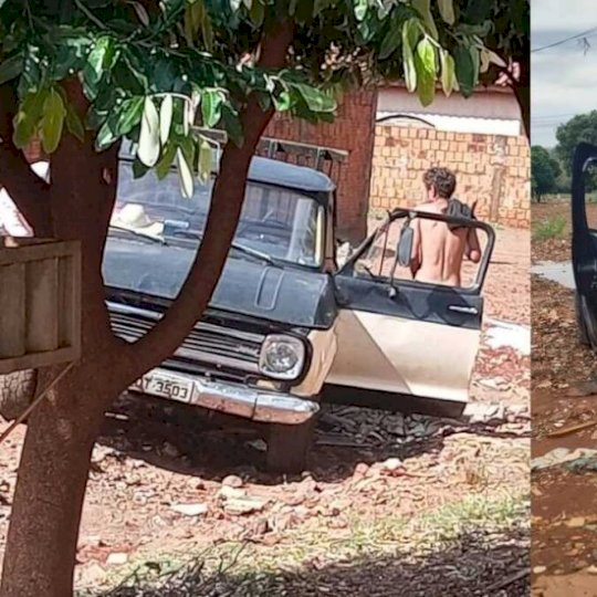 Carros caem em valetas por falta de asfalto e moradores cobram Adriane no São Conrado