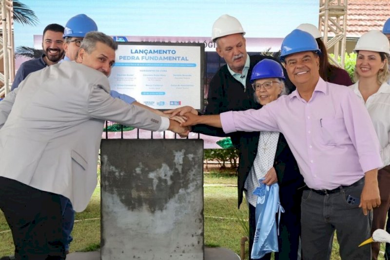 Geraldo Resende participa de marco histórico para a saúde com início das obras da radioterapia