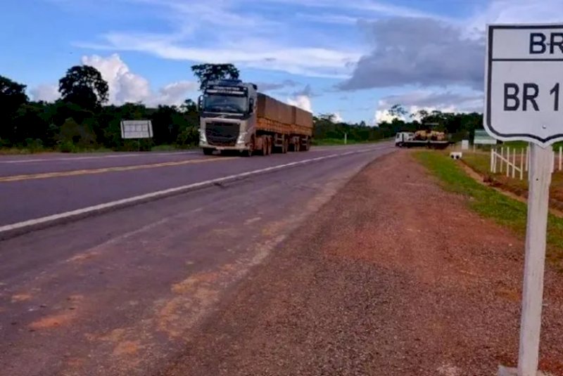 Identificado motorista morto em colisão entre carreta e anta na BR-163