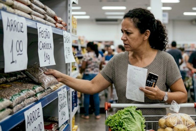 Pesquisa aponta variação de até 300% nos preços da cesta básica em Campo Grande