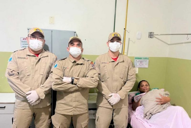 Nascimento emocionante: Arthur vem ao mundo em viatura do Corpo de Bombeiros em Ivinhema