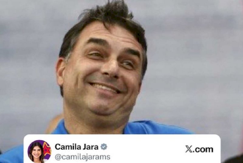 Petistas de MS partem para o ataque contra Flávio Bolsonaro: 'vira-lata dos EUA' (vídeo)