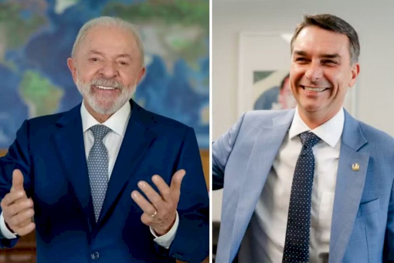 TSE suspende propaganda de Lula sobre Flávio Bolsonaro