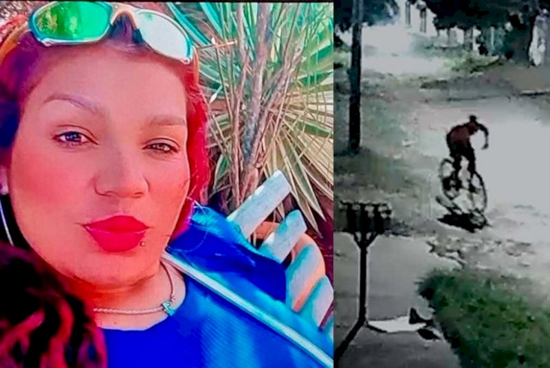 Câmera registra gritos de socorro e fuga de suspeito de feminicídio no MS (vídeo)