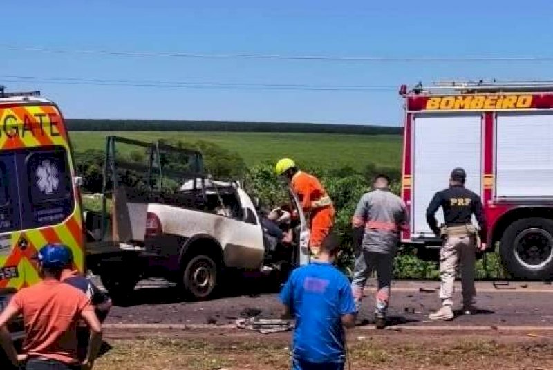 Trabalhadores de Dourados s&atilde;o identificados ap&oacute;s acidente com morte na BR-163