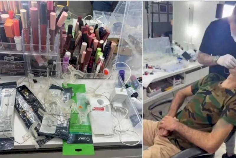 Falso dentista é preso ao colocar facetas em salão de beleza em MS