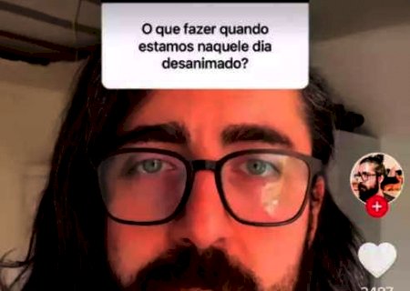 Psic&oacute;logo bomba levando o tema sa&uacute;de mental para o TikTok