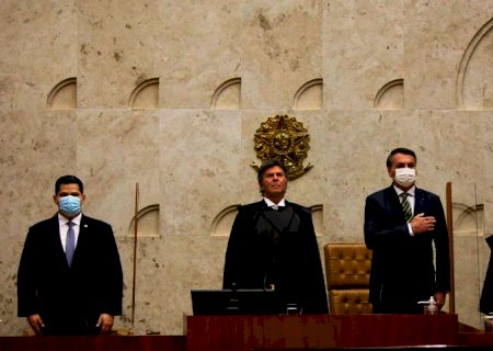 Ao abrir ano judiciário, Fux comemora vacina e exalta ciência