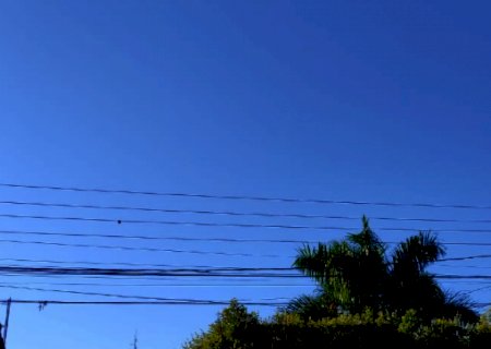 Sábado com céu de brigadeiro em Itaporã