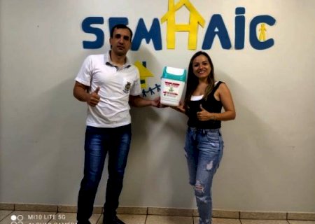 Douradina promove campanha ecológica de pilhas e baterias