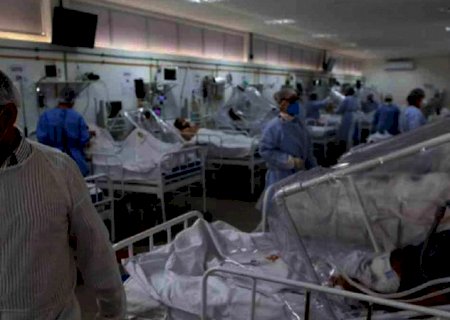 Todas as 15 cidades de MS com UTI Covid-19 estão com ocupação crítica e lotação chega a 200%