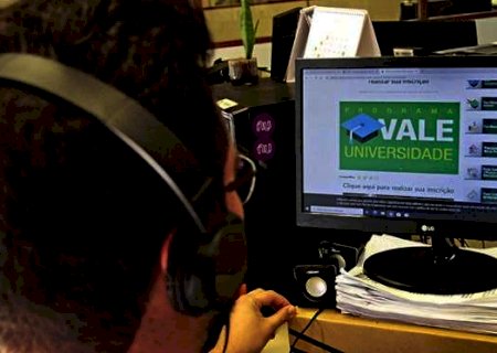 Programa Vale Universidade recebe inscrições até a próxima 5ª feira