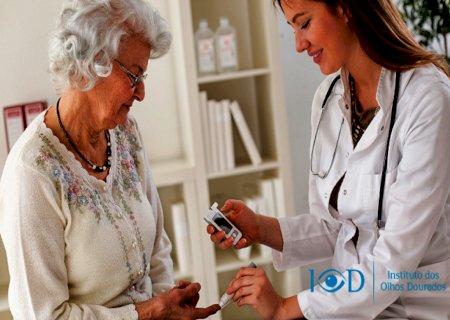 O Instituto dos Olhos Dourados fala sobre: Diabetes X Vida saudável