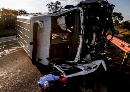 Após caso com morte, ambulância de Nova Alvorada do Sul se envolve em mais um acidente