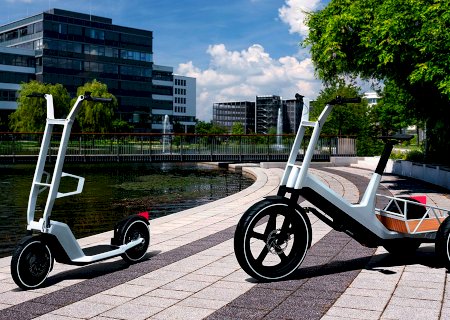 BMW revela novo triciclo de carga e patinete elétricos
