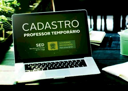 Governo publica edital de cadastro para professor temporário