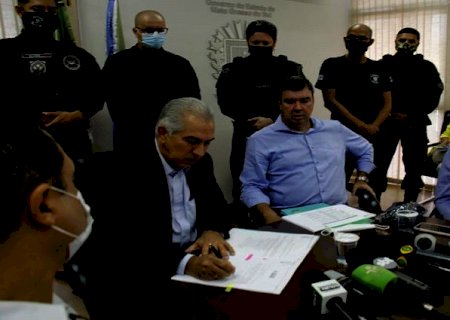 Governador anuncia convocação de 590 administrativos da Educação e promoção de 557 agentes penitenciários