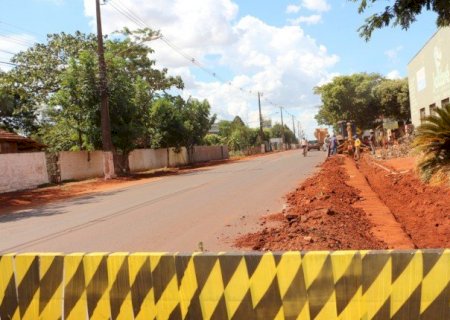 Confira o cronograma de execução das obras  esgoto sanitário em Itaporã