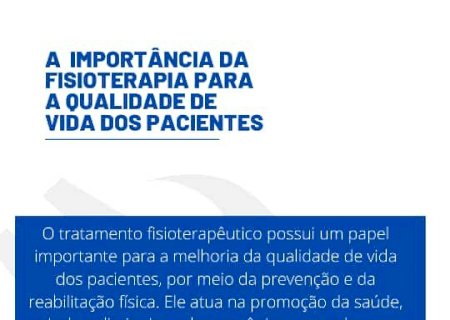 Saiba mais sobre a importância da Fisioterapia na vida das pessoas