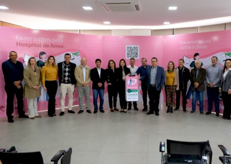 Sicredi Centro-Sul MS entrega doação de R$ 1,4 milhão para Hospital de Amor em Dourados
