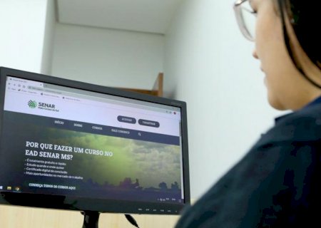 Plataforma do Senar/MS oferece cursos 100% on-line e totalmente gratuitos 