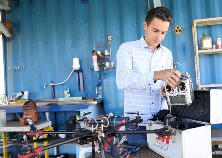 Corretor de Itaporã faz curso de drones do Senar/MS e transforma hobby em profissão