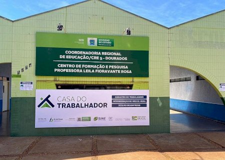 Casa do Trabalhador oferece 430 vagas de emprego em Dourados