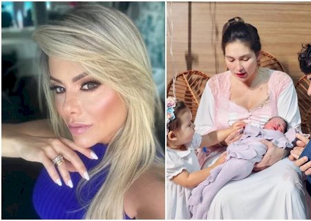 Poliana Rocha sobre nascimento da neta Maria Flor: “Emoção enorme”
