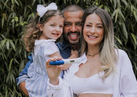 Bebê a bordo: Projota e Tamy Contro anunciam segunda gravidez