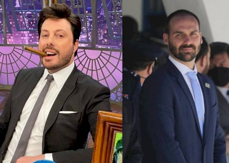 Gentili critica Eduardo Bolsonaro por viagem ao Catar: “Vagabundo”