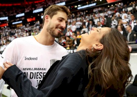 Izabel Goulart conta apelido do noivo, Kevin Trapp, craque da Alemanha