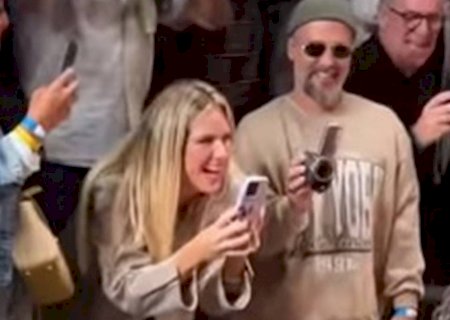 Desfile de Bless na SPFW emociona Giovanna Ewbank e Bruno Gagliasso