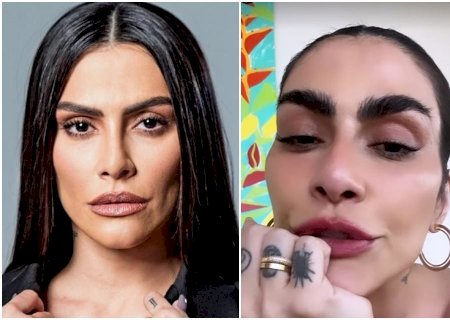 Cleo mostra sobrancelhas volumosas e rebate críticas: “Estou amando”