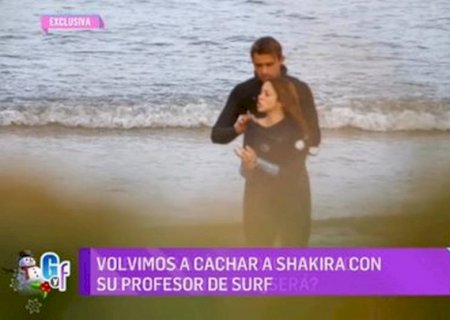 Shakira se pronuncia sobre rumores de affair com instrutor de surf