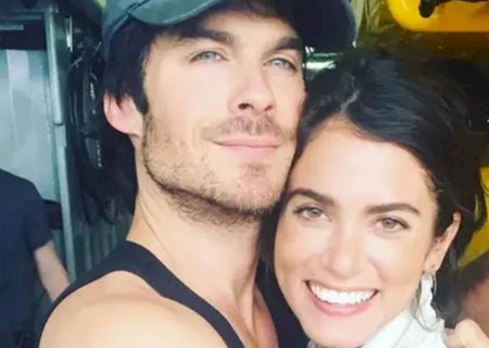 Nikki Reed e Ian Somerhalder revelam que serão papais novamente