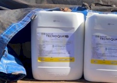 900 kg de agrotóxicos ilegais são apreendidos, homem é preso