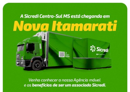 Agência Móvel da Sicredi Centro-Sul MS inicia atendimentos no distrito de Nova Itamarati