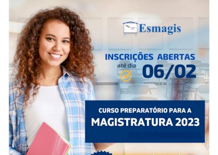 Abertas inscrições a curso preparatório à magistratura da Esmagis