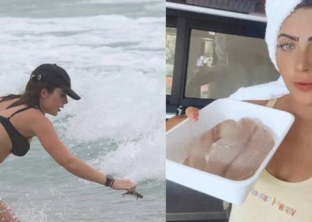 Jade vira meme ao devolver peixe ao mar e almoçar ceviche em seguida