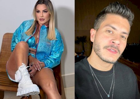 Deolane Bezerra e Arthur Aguiar são vistos juntos após negarem affair