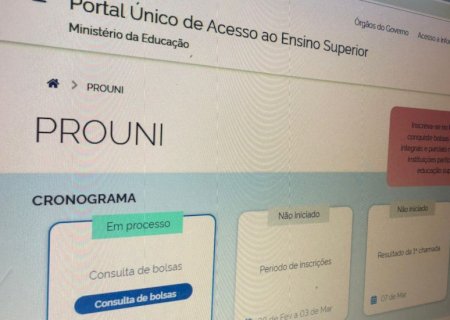 Inscrições com 3.057 vagas do Prouni em MS começam na terça-feira; confira como se inscrever