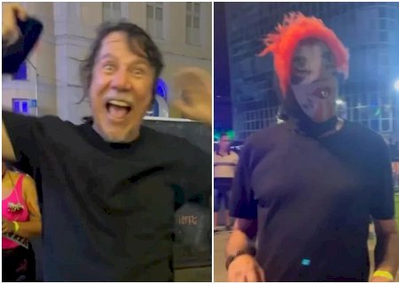 Vídeo: Lenine adere a disfarce para curtir o Carnaval de Recife