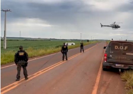 DOF apreende mais de 600 quilos de drogas e recupera três veículos roubados na MS-164, em Maracaju (vídeo)