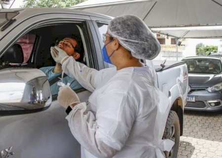 MS registra oito mortes e 963 casos de covid na última semana