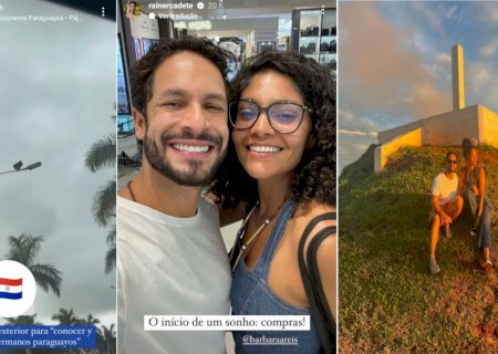 Atores globais dão "pulinho" na fronteira de MS com o Paraguai em busca de importados
