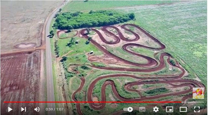 Pista de velocross no distrito de Montese