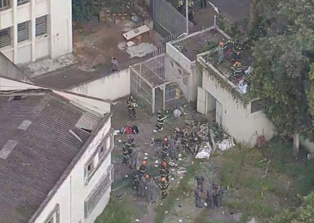 Helicóptero cai na Zona Oeste de SP, e 4 pessoas morreram