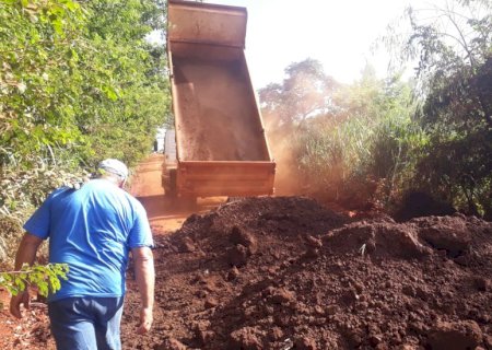Prefeitura de Itaporã intensifica trabalhos de recuperação da malha viária